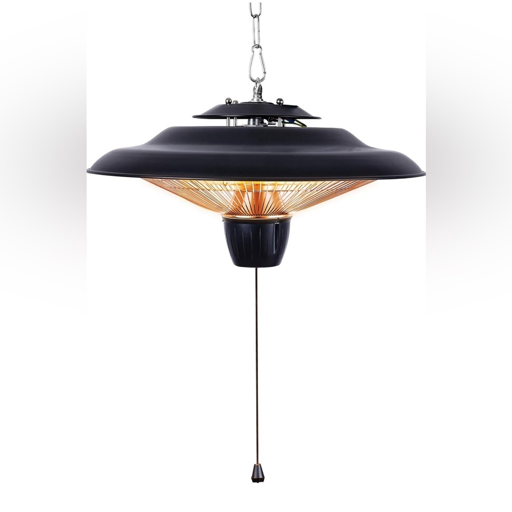 1500W Outdoor/Indoor Electric Patio Heater, Ceiling Mounted
